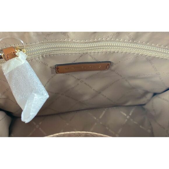 Michael Kors Hope Large Leather Satchel Messenger Bag - Picture 6 of 6